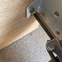 ニトリ　ベッドフレーム　分解済みの画像