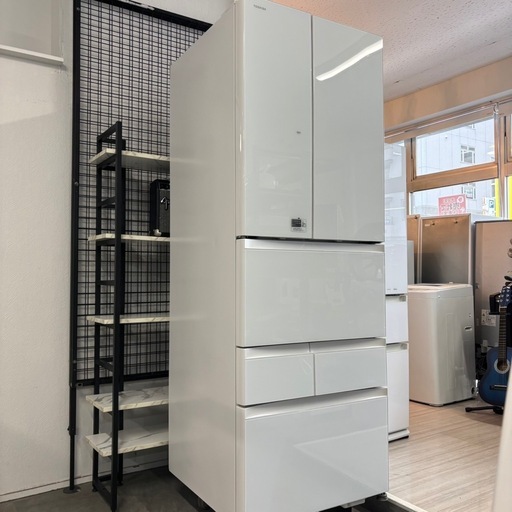 東芝 6ドア冷蔵庫 508L 2015年製 GR-J510FV マジック大容量 TOSHIBA 札幌市白石区 モノリス D152