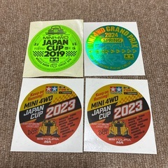 【タミヤ　ミニ四駆　ジャパンカップ公式大会ステッカー】の画像