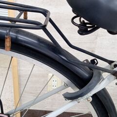 ★リユースのサカイ高崎店★TJ14703  自転車 27インチ グレー クリーニング済みの画像