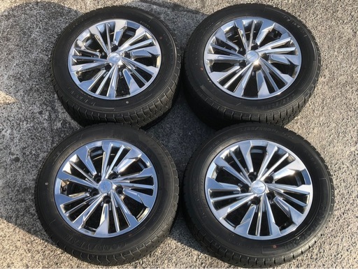 16インチ日産純正AUTECHオーテック セレナ等 スタッドレス195/60R16 4本