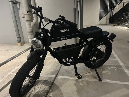 【30万円→16万】走行133kmほぼ新品｜YADEA TRP-01電動アシスト｜ABUS高級ロック付