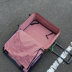 【500円】機内持ち込み可 小回り抜群 4輪キャリー　修学旅行 入院準備 コスプレ　鍵　ハンガー付き　レトロの画像