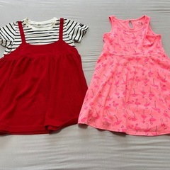 110 子ども夏服まとめ売り　の画像