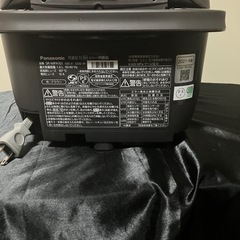 【お譲り者様決定】【Panasonic】可変圧力IHジャー炊飯器　5.5合の画像