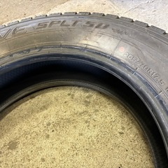 2025年製 DUNLOP ENASAVE SPLT50M 205/70R17.5 115/113L LT 6本 夏トラックタイヤ ライトトラック中型トラック搬送車の画像