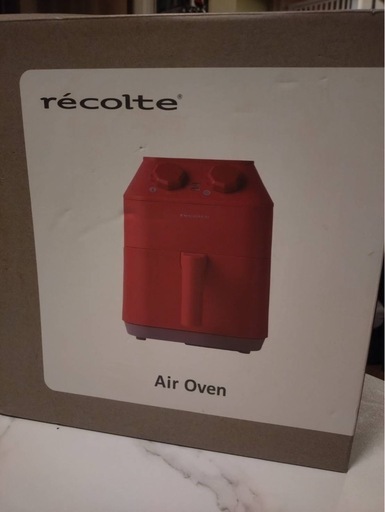 レコルト recolte エアーオーブン コンパクト＆大容量2.8L 未使用　　　フライヤー
