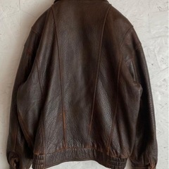 古着　ヴィンテージ　A-2型レザージャケットの画像