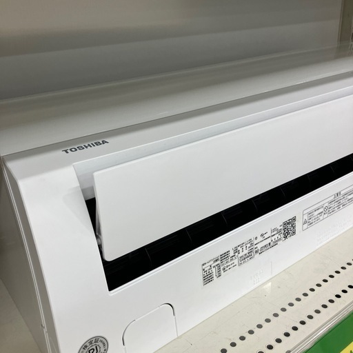 安心の1年間保証付き！TOSHIBA壁掛けエアコン2022年製2.2kw【トレファク堺福田店】