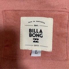 BILLABONG コーデュロイジャケット ブルゾン くすみピンク Ｌの画像