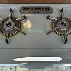 ★LPガス用★ リンナイ ガスコンロ ガステーブル 簡易清掃済みの画像