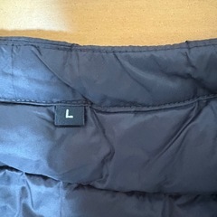 薄手　ダウンベスト　黒　新品の画像