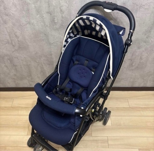 Aprica ラクーナ　ビッテ　ソファークッション レザーハンドル