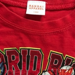 綺麗　未使用に違い　バンダイ　仮面ライダー　100 子供服の画像