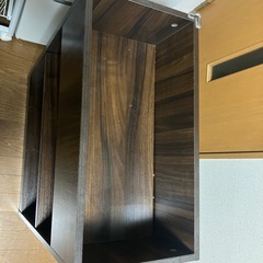 間仕切り棚 、キャスター付きの画像