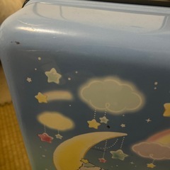 シナモロール キャリーケース スーツケース 一番くじ 傷ありの画像