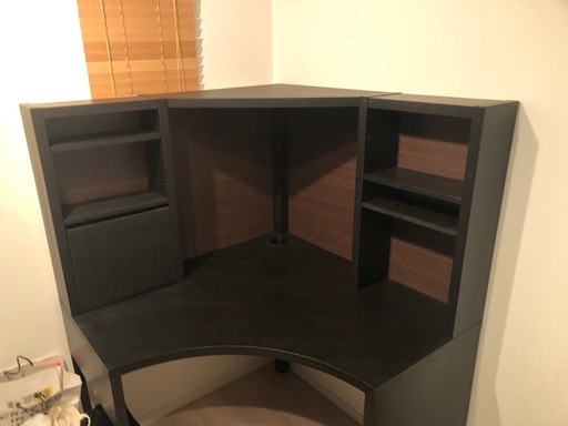 IKEA MICKE ミッケ コーナーデスク ブラック