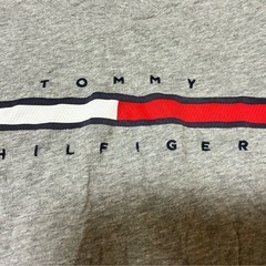 TOMMY HILFIGER 半袖Tシャツ グレーレディースの画像