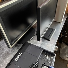 パソコン　モニター　４点セット　本体のみの４点セットの画像