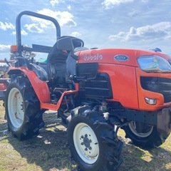 クボタ トラクター B21X スペシャル 自動水平 パワステ 逆転 倍速 4WD 21馬力 アワメーター489時間 中古 引き取り限定の画像