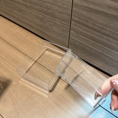 アクリル仕切りケース2つの画像