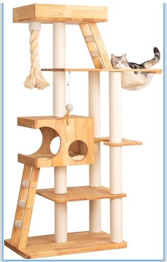 キャットタワー157cm【極美品】