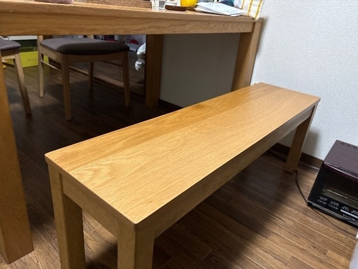 ダイニングテーブル&椅子2脚&ベンチ