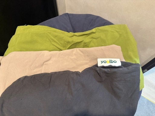 yogibo ミディ＆サポート＋カバー3枚