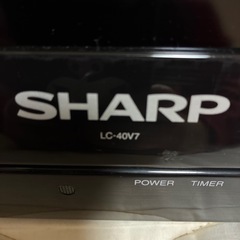 ジャンクSHARPアクオスlc.40v7 2012年制40型の画像