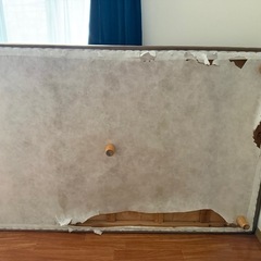 足付きマットレスベッドの画像