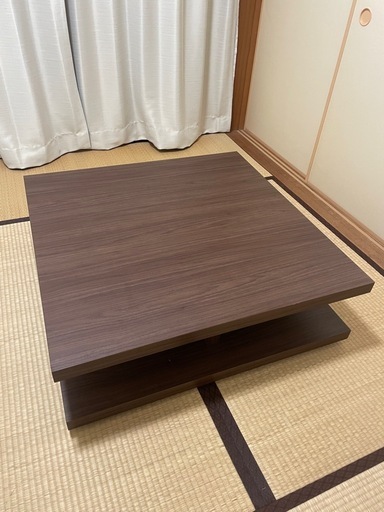 【6月上旬まで受渡不可】ローテーブル