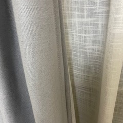 カーテン　2枚の画像