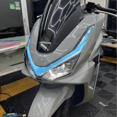 PCXヘッドライトステッカーの画像