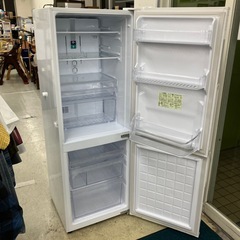 今2603-300 SHARP 2ドア冷蔵庫 SJ-PD27D-W 271L 2018年製 動作確認済み キズ汚れ有りの画像