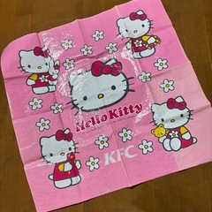 ハローキティ　保冷バッグ　レジャーシートの画像