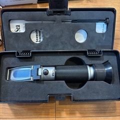 比重計　レンズ　海水　セットの画像