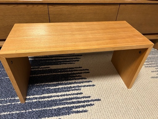 無印良品　タモ材　コの字家具