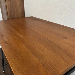 木製デスク 90cm×55cmの画像