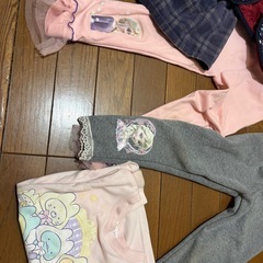 女の子　110cm 衣類　冬服の画像