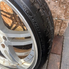 WORK GNOSIS GS2 深リム タイヤ ホイール 4本セットの画像