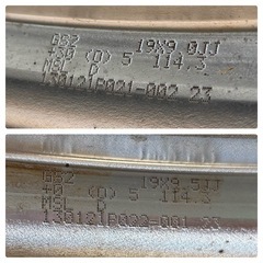 WORK GNOSIS GS2 深リム タイヤ ホイール 4本セットの画像