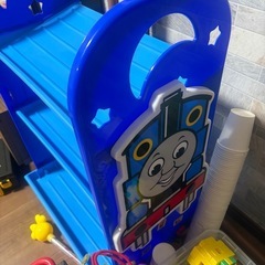トーマス おもちゃ収納ボックスの画像