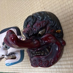 神楽面の画像