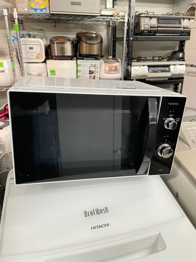 配送可能　保証付き　東芝電子レンジ ER-WM17-W ホワイト [17L /50/60Hz]