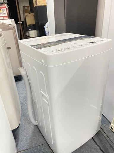 北九州市内配送無料　保証付き Haier 4.5kg 全自動洗濯機 JW-HS45B 2022年製 ハイアール