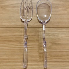 【未使用2点セット】サラダトング&トングの画像