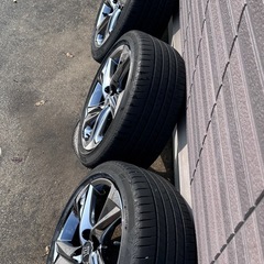 220クラウン　RS純正ホイール、タイヤ4本セット　美品の画像