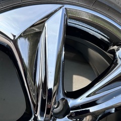 220クラウン　RS純正ホイール、タイヤ4本セット　美品の画像