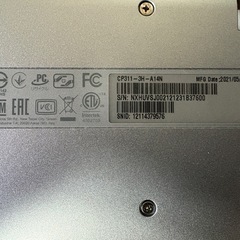 Acer Chromebook Spin 311 CP311-3H-A14Nの画像