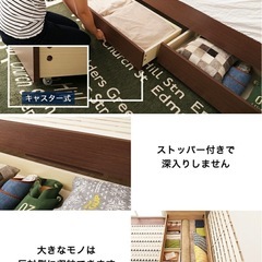 シングル  ベットフレーム2台(内1台分マットレス付)の画像